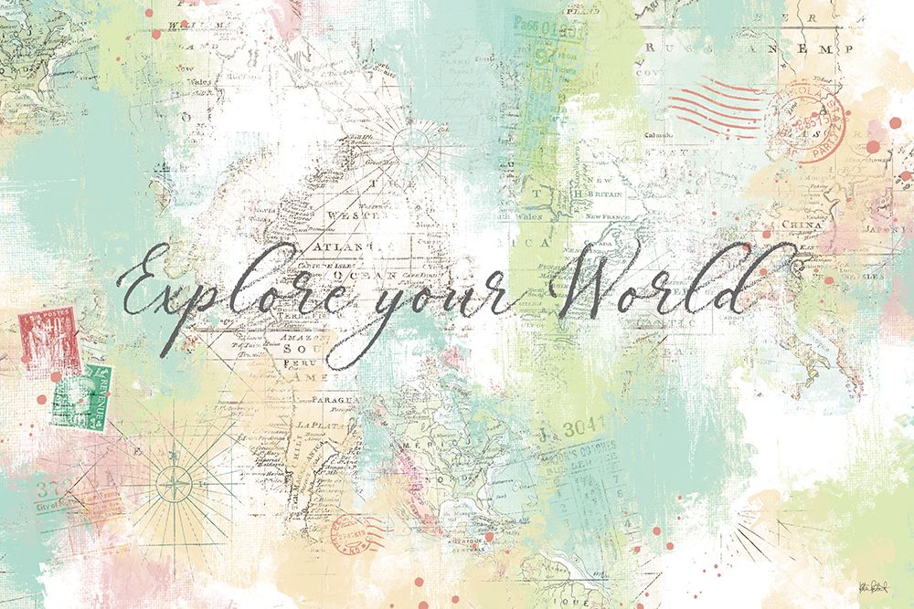World Adventure II art print by Katie Pertiet for $57.95 CAD