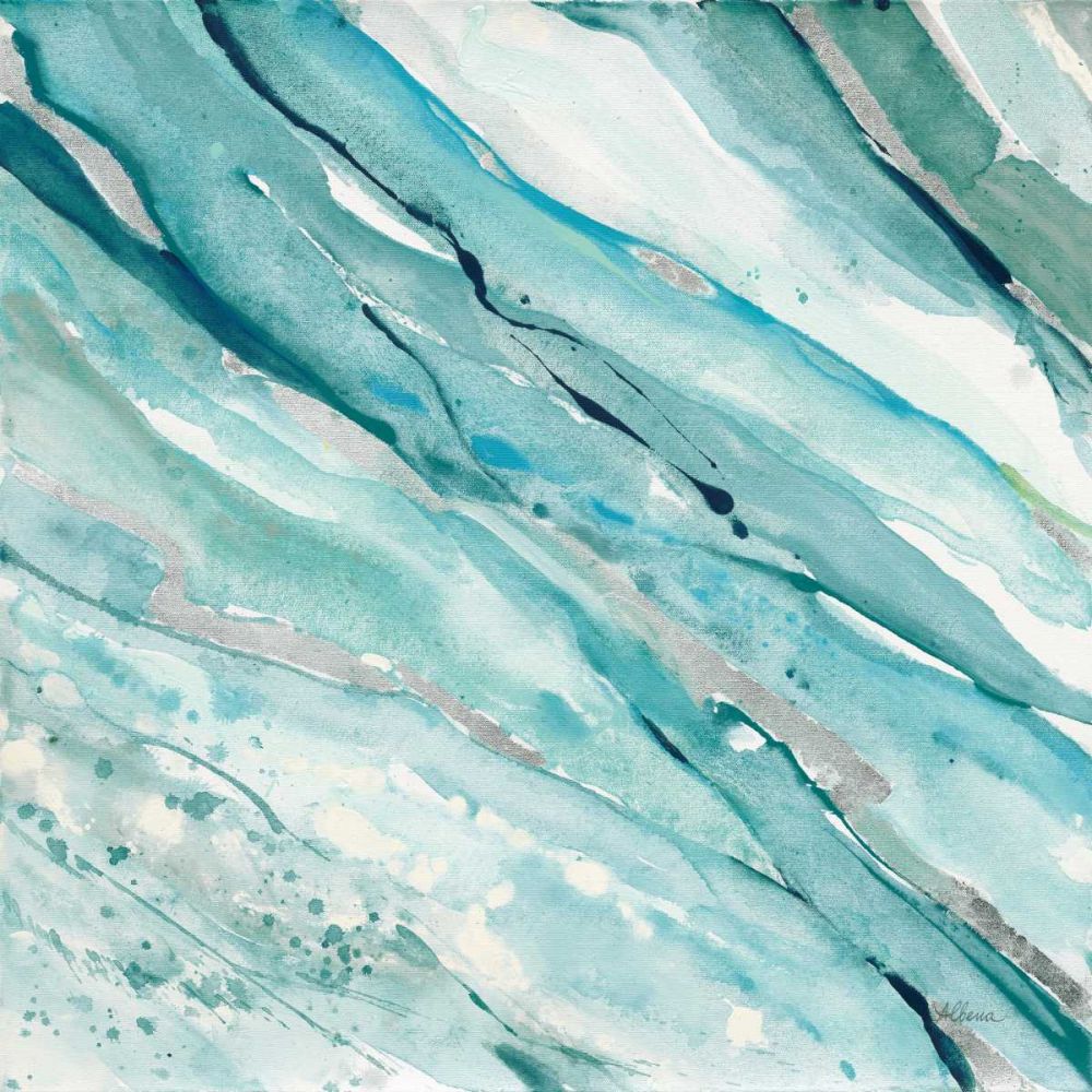 Silver Springs I Blue Green art print by Albena Hristova for $57.95 CAD