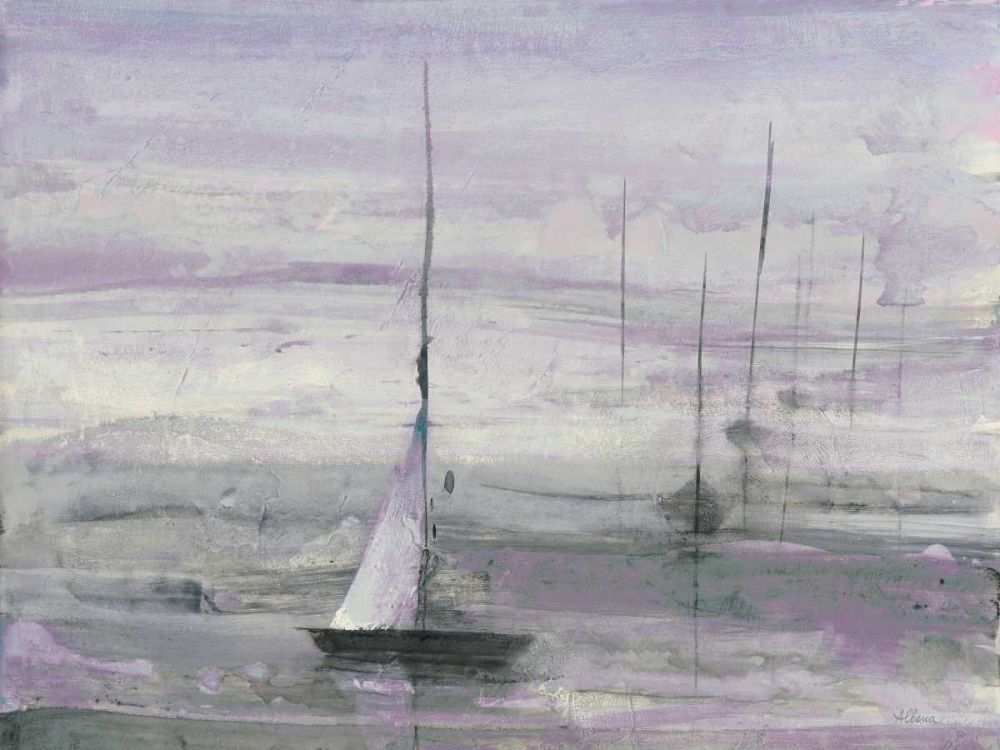 Ice Sailing Purple Crop art print by Albena Hristova for $57.95 CAD