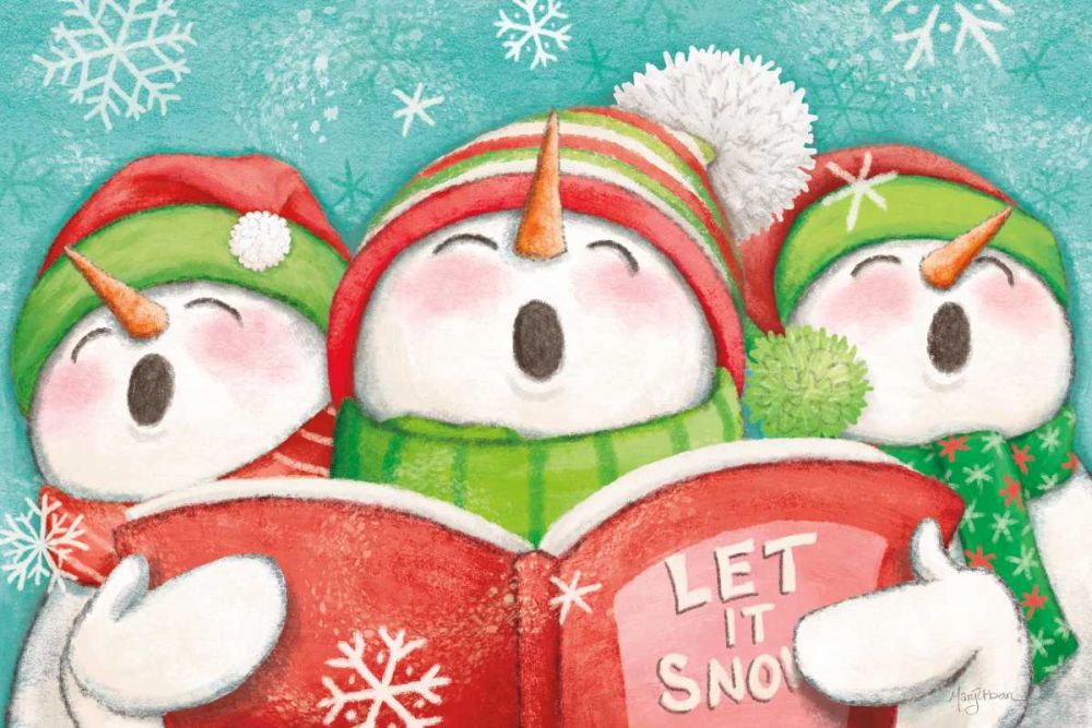 Let it Snow IV art print by Mary Urban for $57.95 CAD