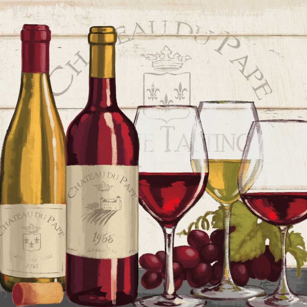 Wine Tasting II art print by Janelle Penner for $57.95 CAD