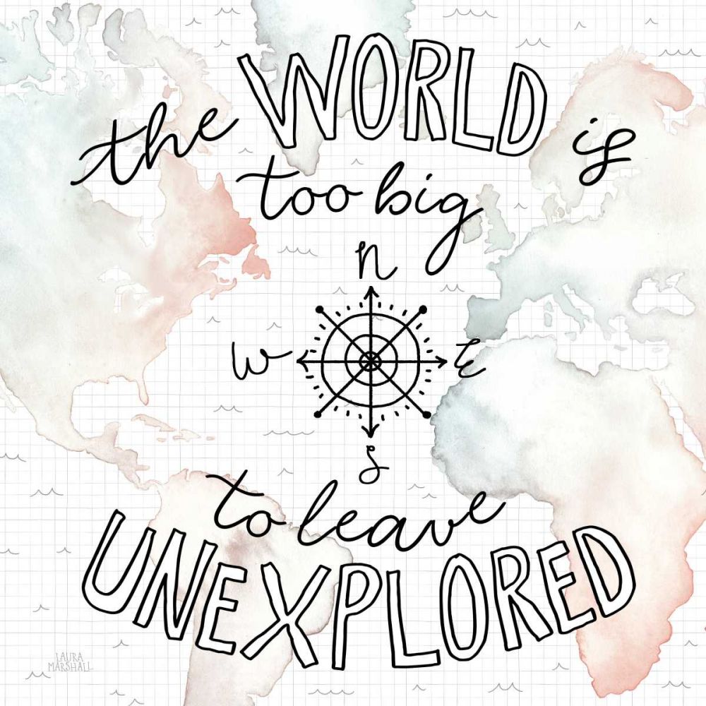 World Traveler II art print by Laura Marshall for $57.95 CAD