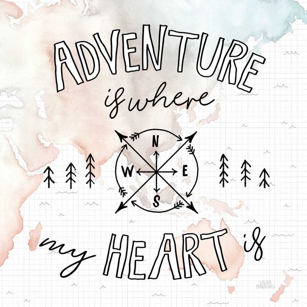 World Traveler III art print by Laura Marshall for $57.95 CAD