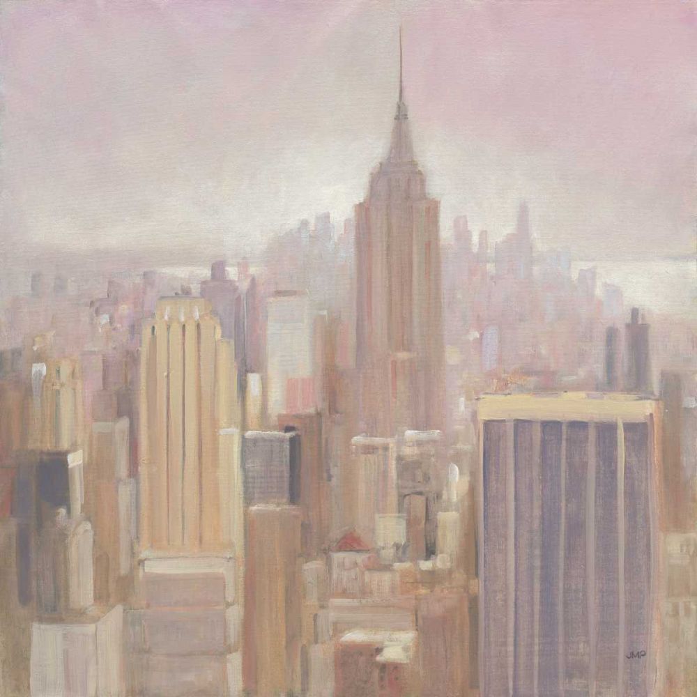 Manhattan in the Mist v2 art print by Julia Purinton for $57.95 CAD