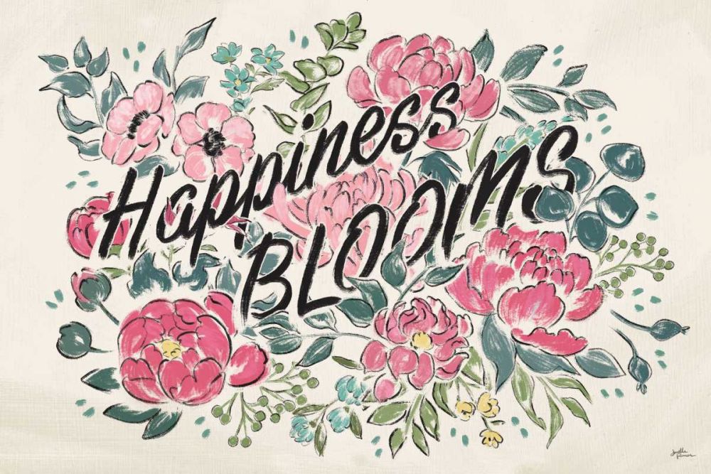 Live in Bloom I art print by Janelle Penner for $57.95 CAD