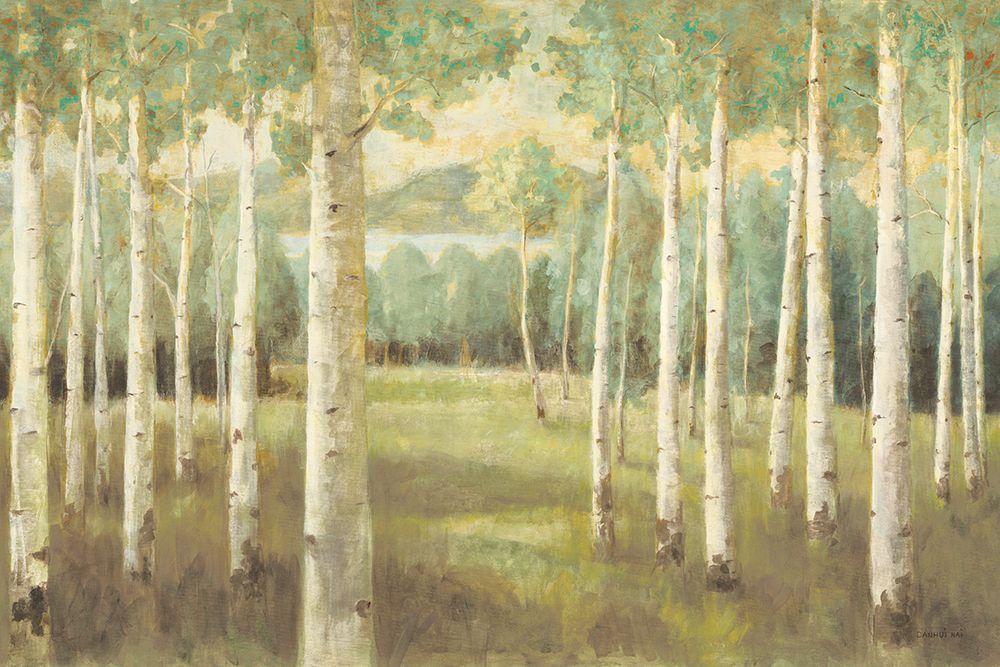 Aspens Neutral art print by Danhui Nai for $57.95 CAD