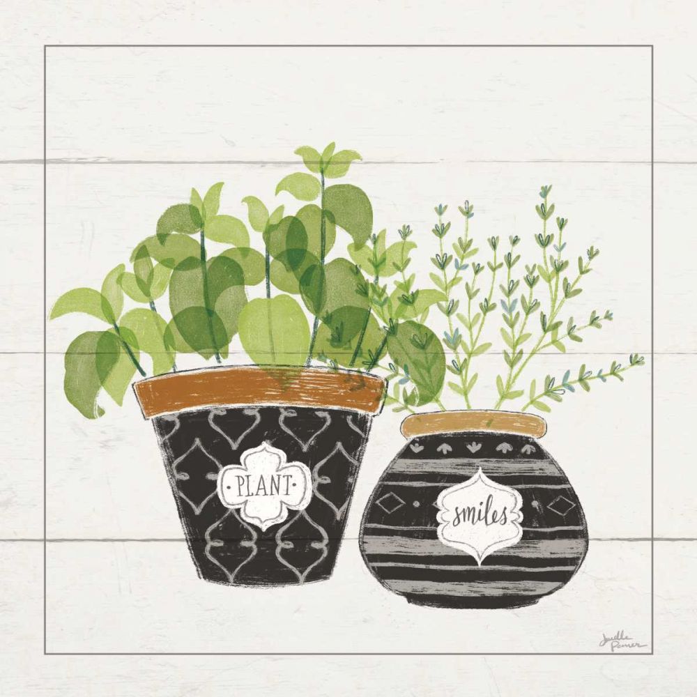 Fine Herbs V Smiles art print by Janelle Penner for $57.95 CAD