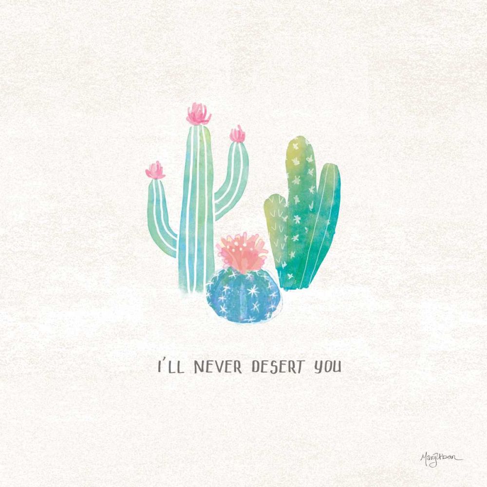 Bohemian Cactus VII art print by Mary Urban for $57.95 CAD