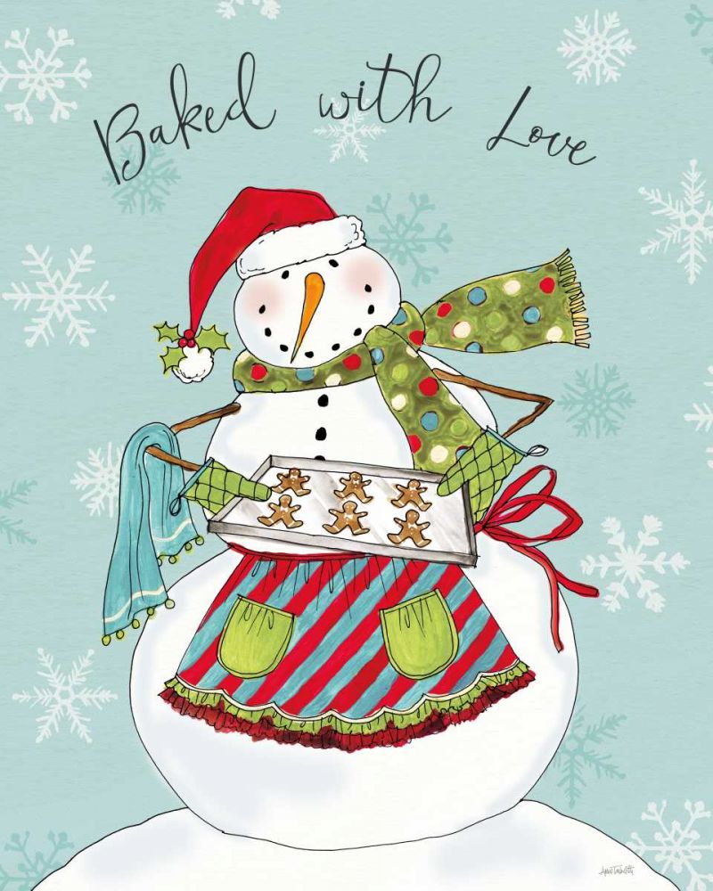 Baked with Love V art print by Anne Tavoletti for $57.95 CAD