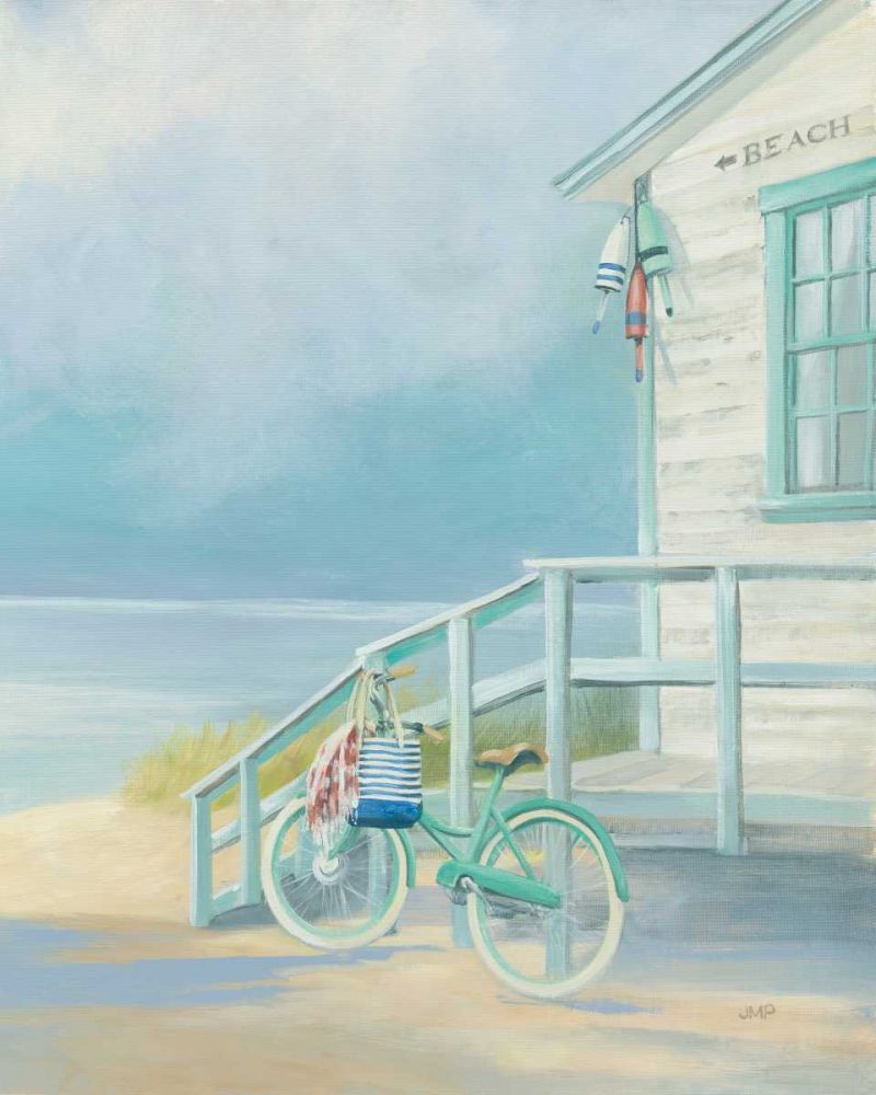 Morning Ride to the Beach art print by Julia Purinton for $57.95 CAD