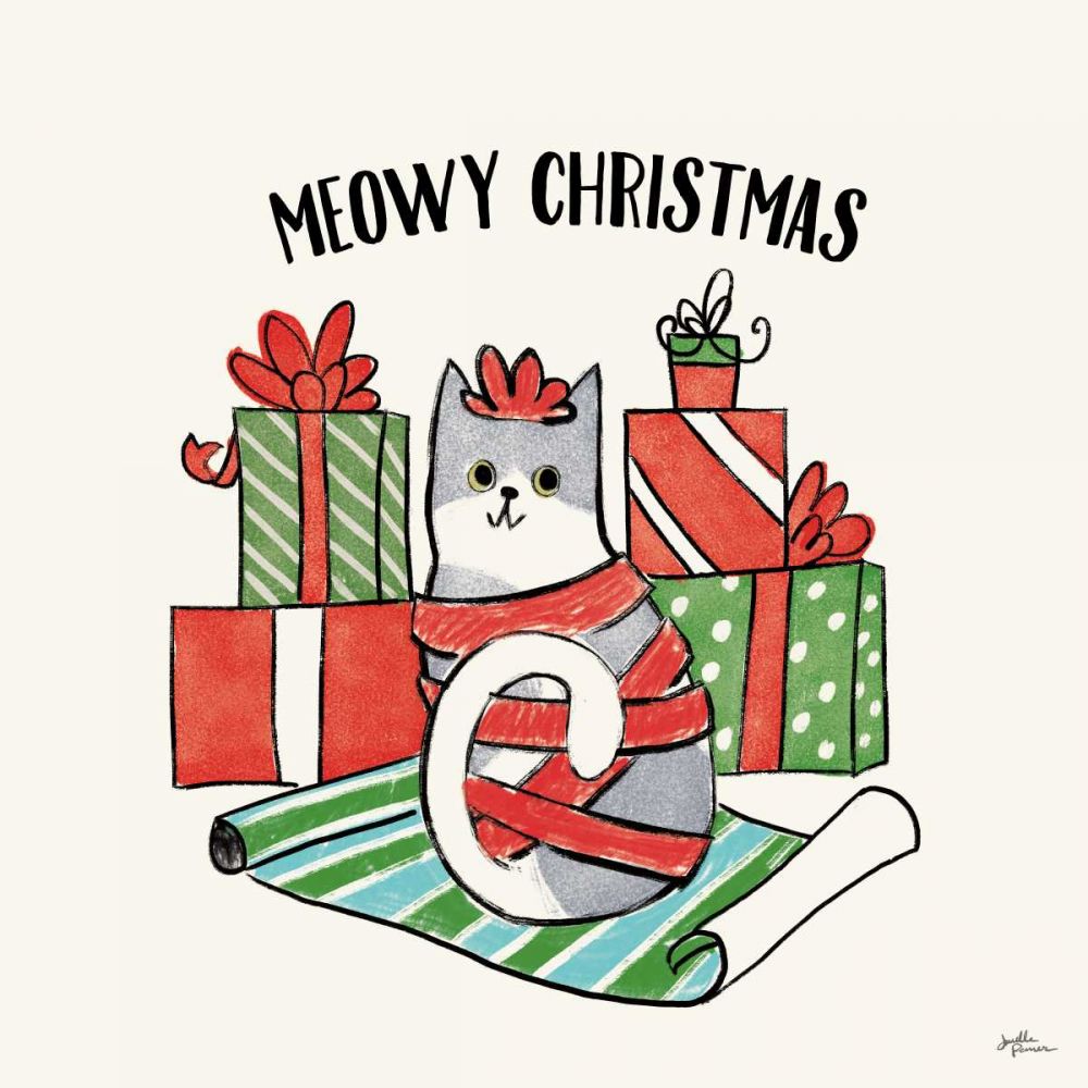 Santa Paws IV art print by Janelle Penner for $57.95 CAD