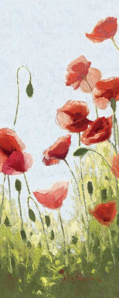 Mountain Poppies II - Wag art print by Shirley Novak for $57.95 CAD