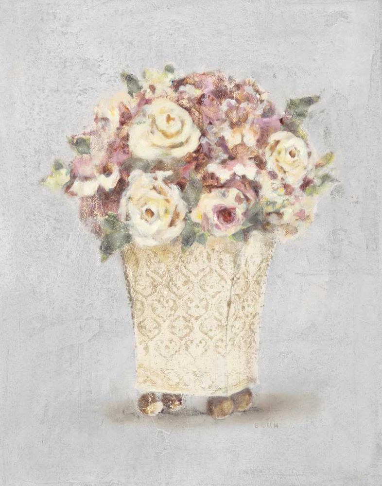 Parlor Roses I Sage art print by Cheri Blum for $57.95 CAD