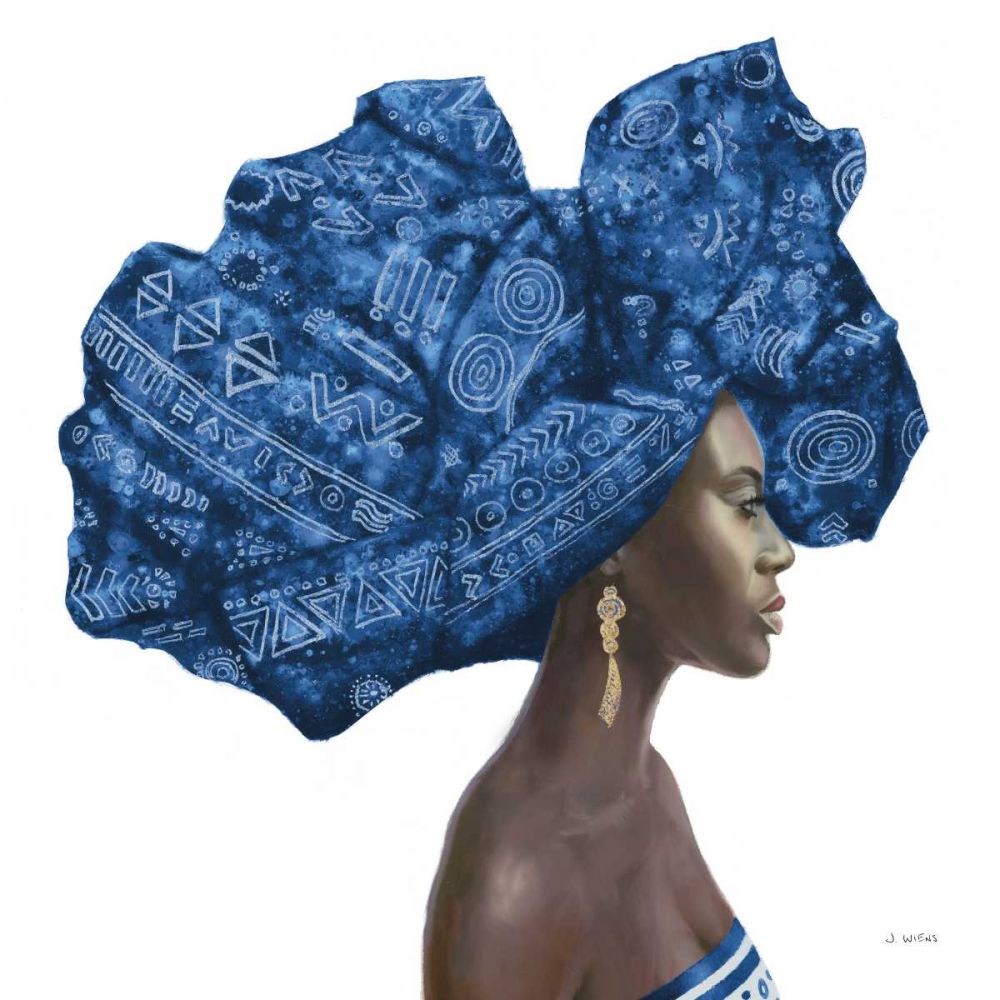 Pure Style II Blue art print by James Wiens for $57.95 CAD