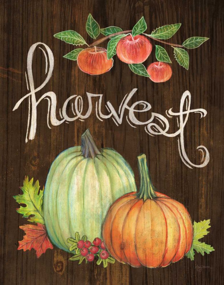 Autumn Harvest IV Walnut art print by Mary Urban for $57.95 CAD