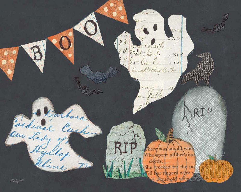 Halloween Whimsy III art print by Courtney Prahl for $57.95 CAD