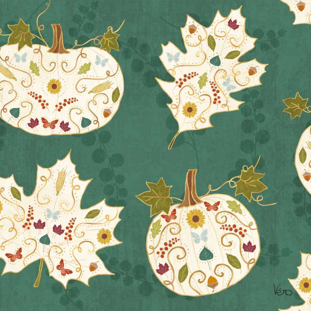 Autumn Otomi Pattern IE art print by Veronique Charron for $57.95 CAD