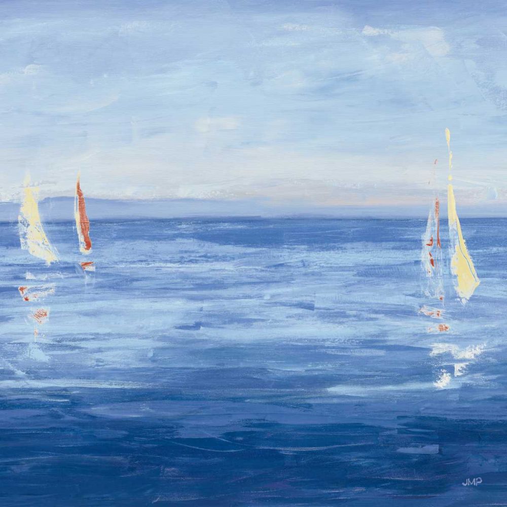 Open Sail with Red Crop art print by Julia Purinton for $57.95 CAD