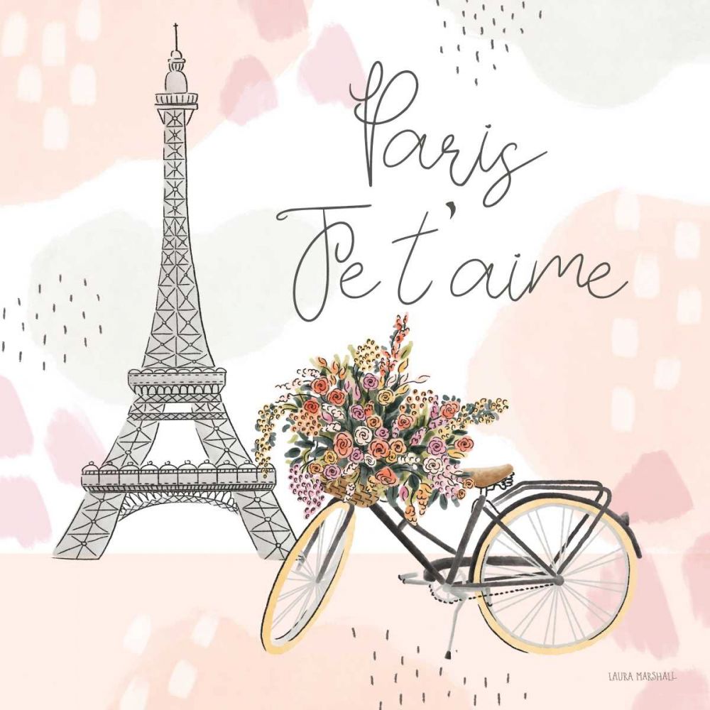 Sweet Paris II art print by Laura Marshall for $57.95 CAD
