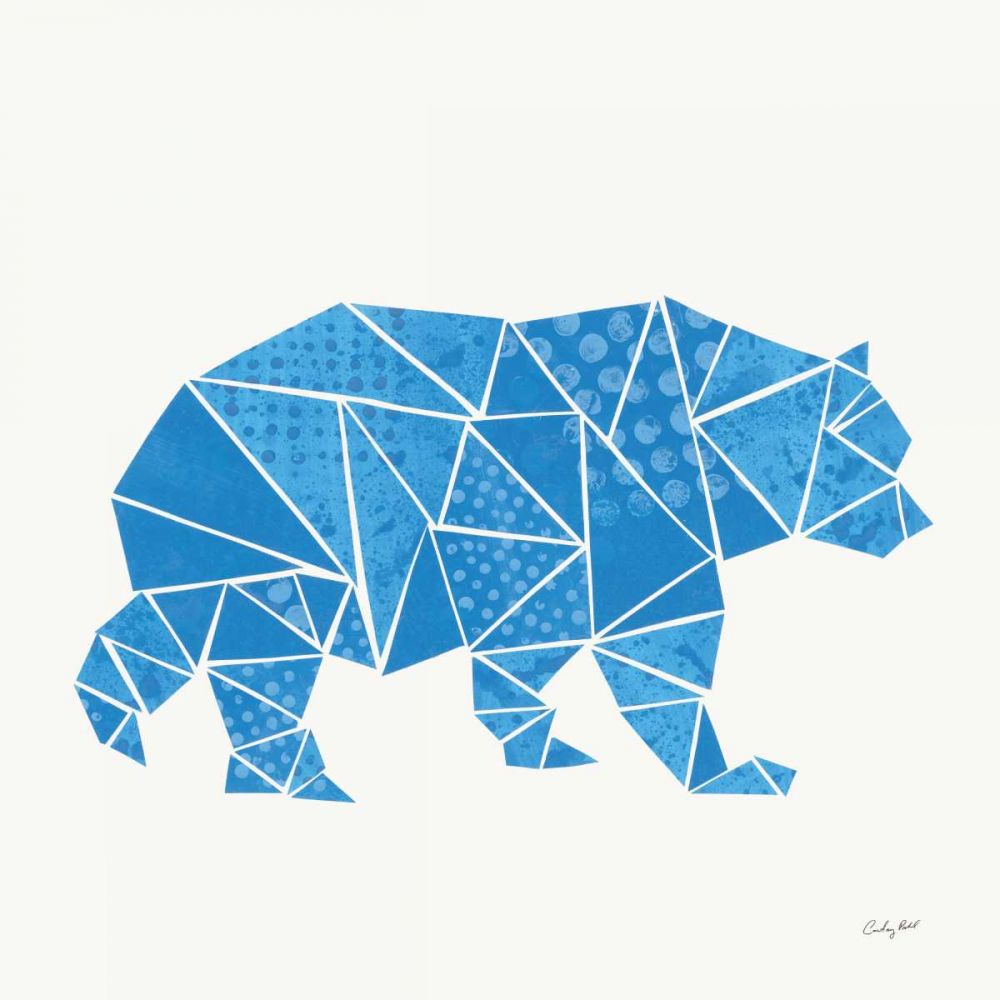 Geometric Animal I art print by Courtney Prahl for $57.95 CAD
