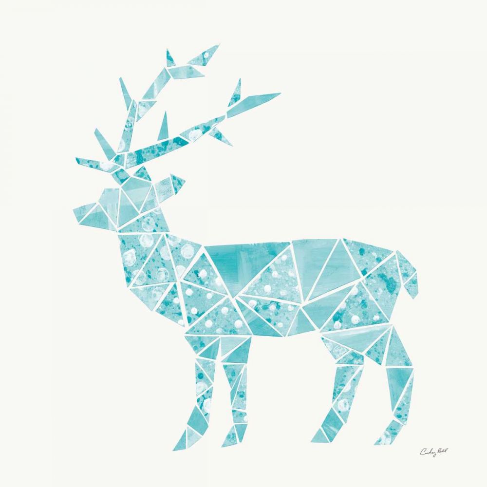 Geometric Animal IV art print by Courtney Prahl for $57.95 CAD