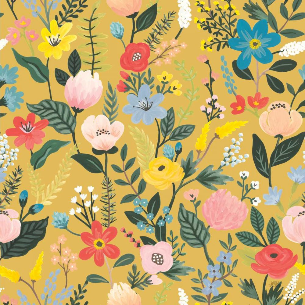 Wild Garden Pattern XIC art print by Laura Marshall for $57.95 CAD
