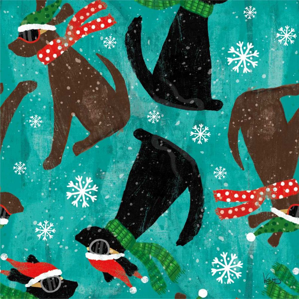Merry Making Pattern IB art print by Veronique Charron for $57.95 CAD