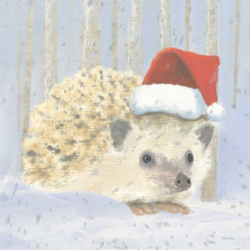 Christmas Critters Bright IX art print by Emily Adams for $57.95 CAD