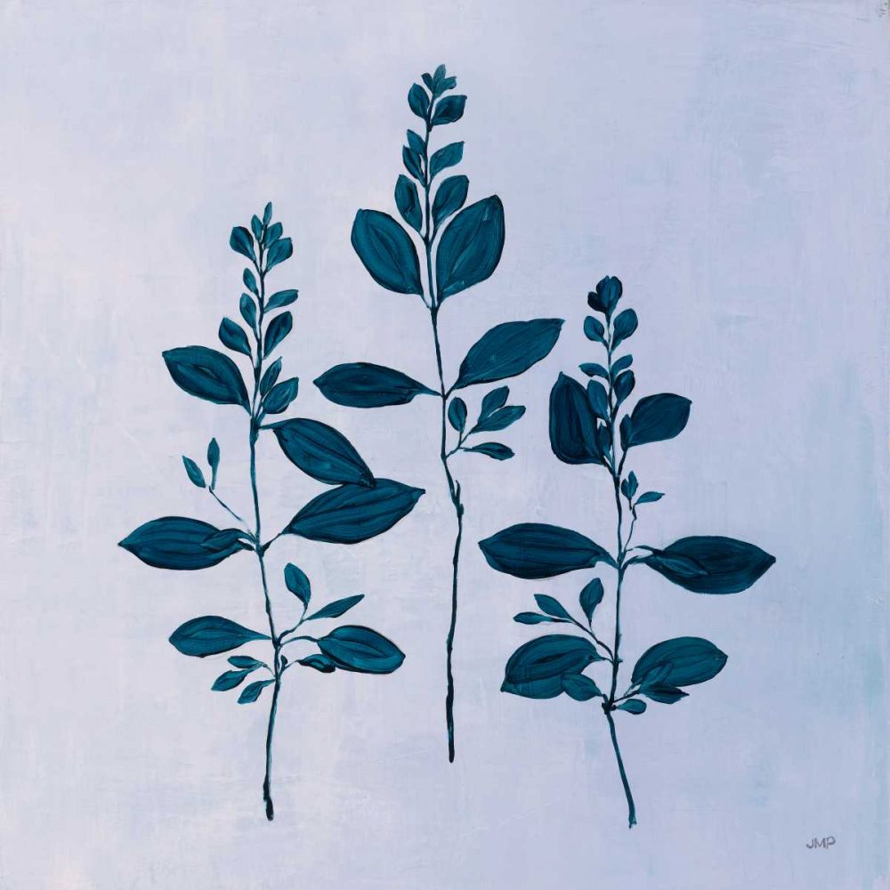 Botanical Study IV Blue art print by Julia Purinton for $57.95 CAD
