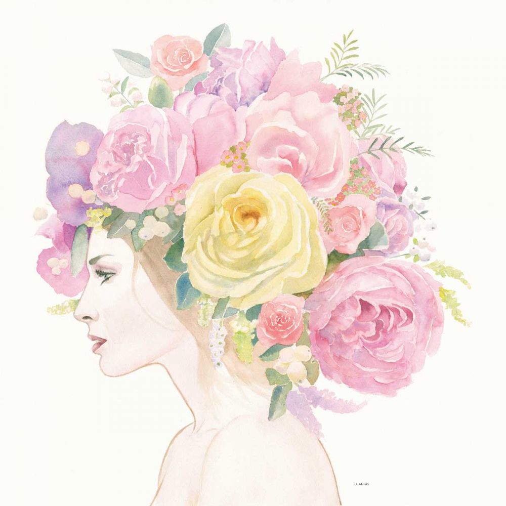 Flowers in her Hair art print by James Wiens for $57.95 CAD