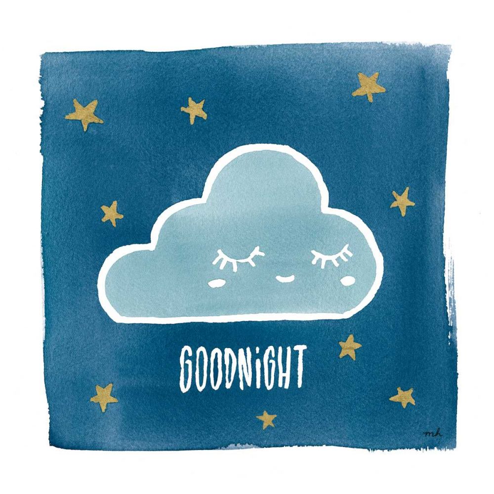 Night Sky Goodnight art print by Moira Hershey for $57.95 CAD