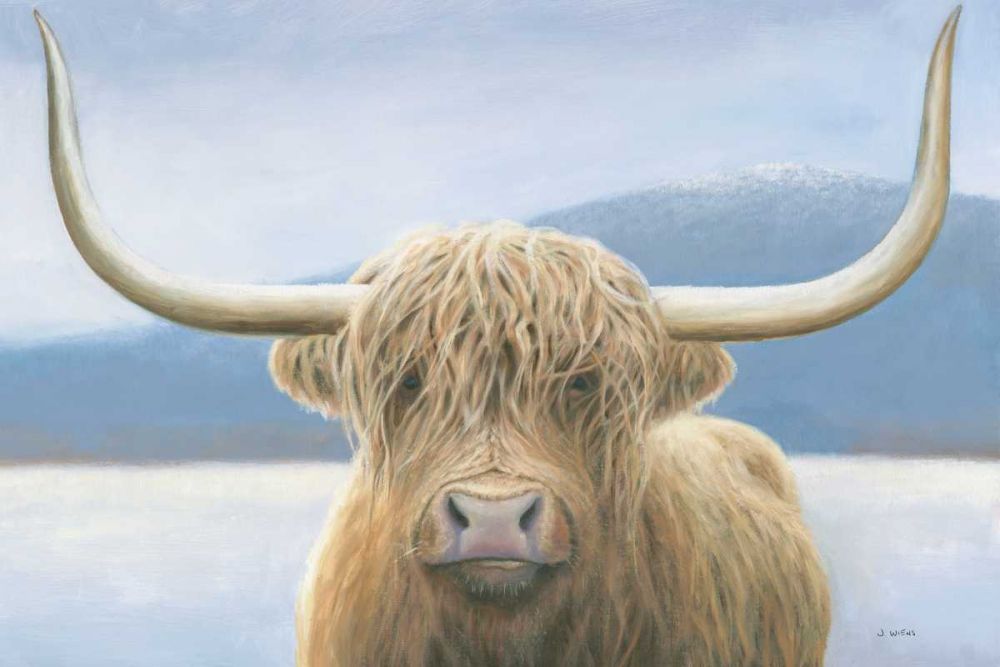 Highland Cow art print by James Wiens for $57.95 CAD