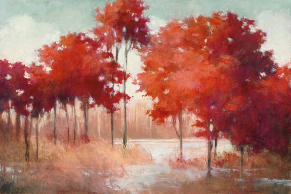 Autumn Lake art print by Julia Purinton for $57.95 CAD