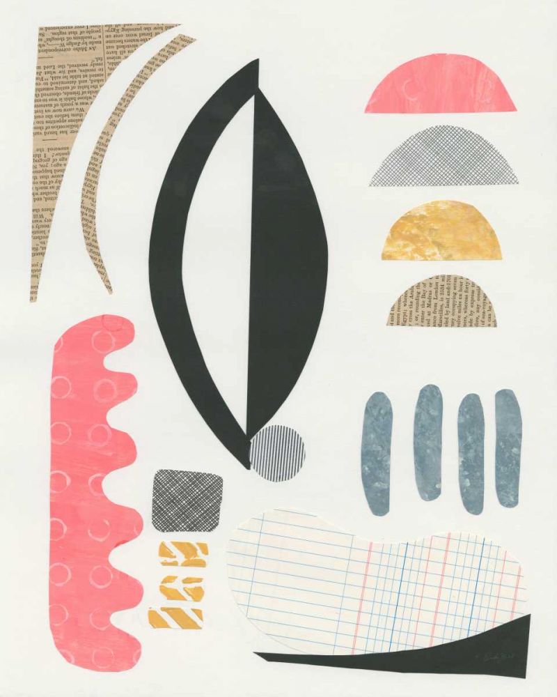 Mixed Shapes II art print by Courtney Prahl for $57.95 CAD