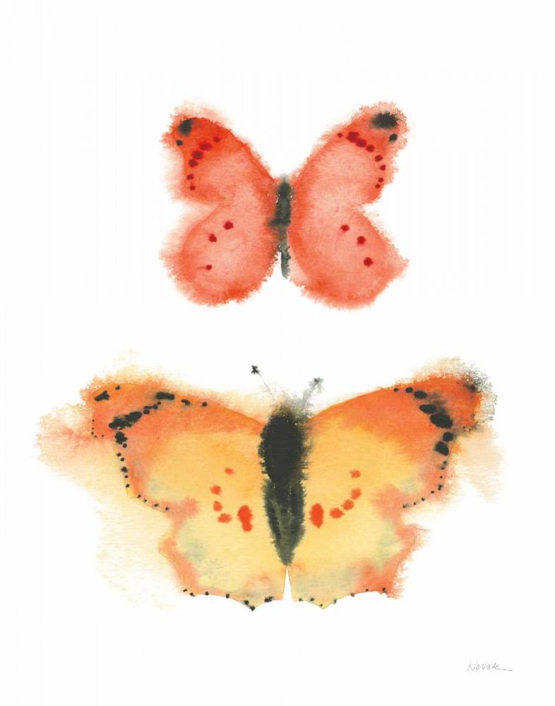Watercolor Butterflies IV art print by Shirley Novak for $57.95 CAD