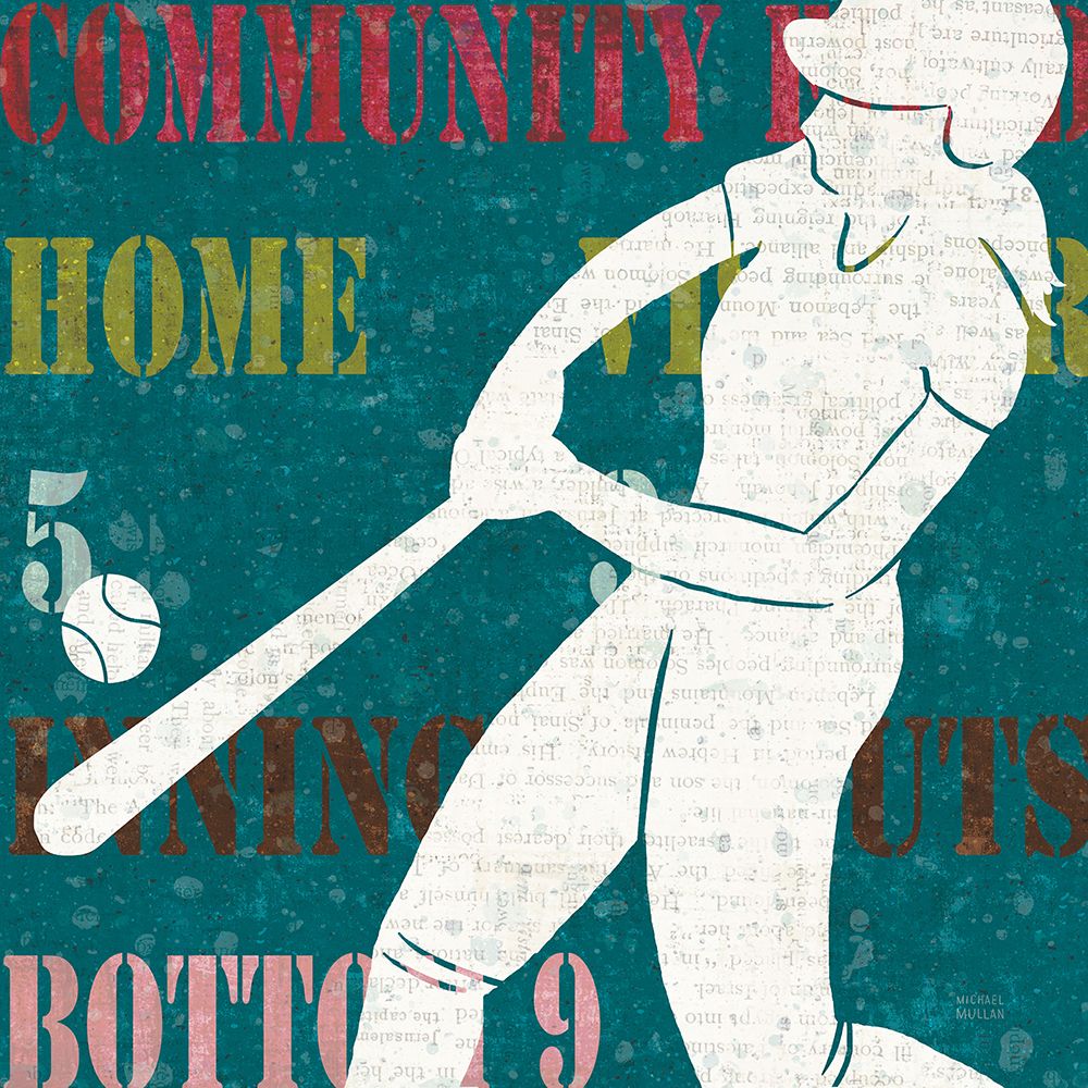 Womens Scoreboard Softball art print by Michael Mullan for $57.95 CAD