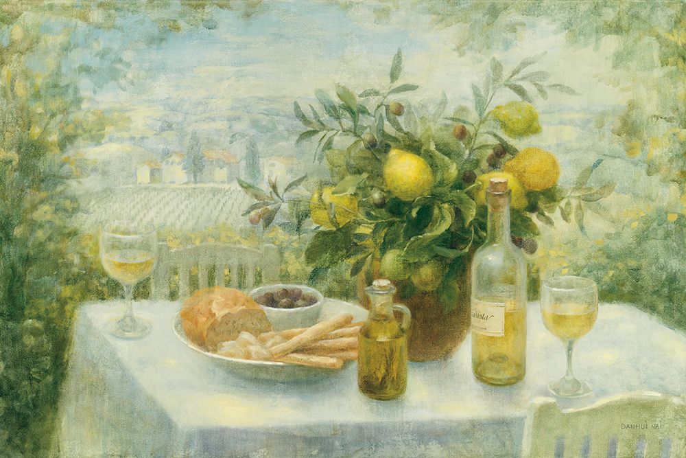 Tuscan Table art print by Danhui Nai for $57.95 CAD