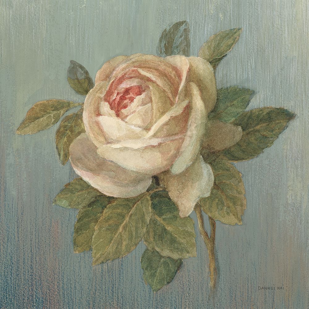 Cottage Rose art print by Danhui Nai for $57.95 CAD