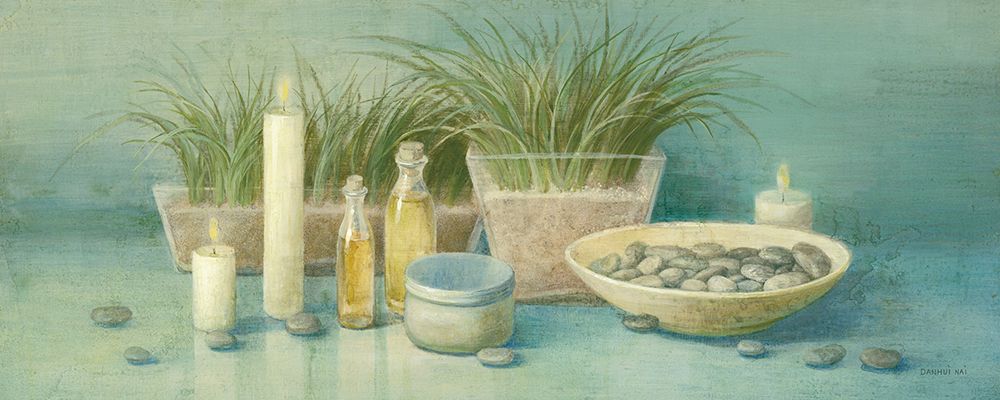 Tranquil Spa I art print by Danhui Nai for $57.95 CAD