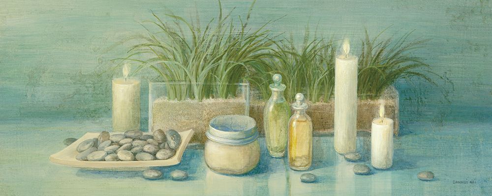 Tranquil Spa II art print by Danhui Nai for $57.95 CAD