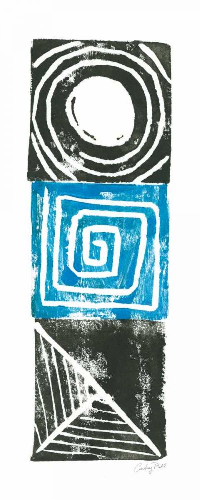 Block Print III art print by Courtney Prahl for $57.95 CAD