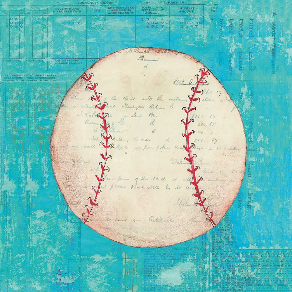 Play Ball I Bright art print by Courtney Prahl for $57.95 CAD
