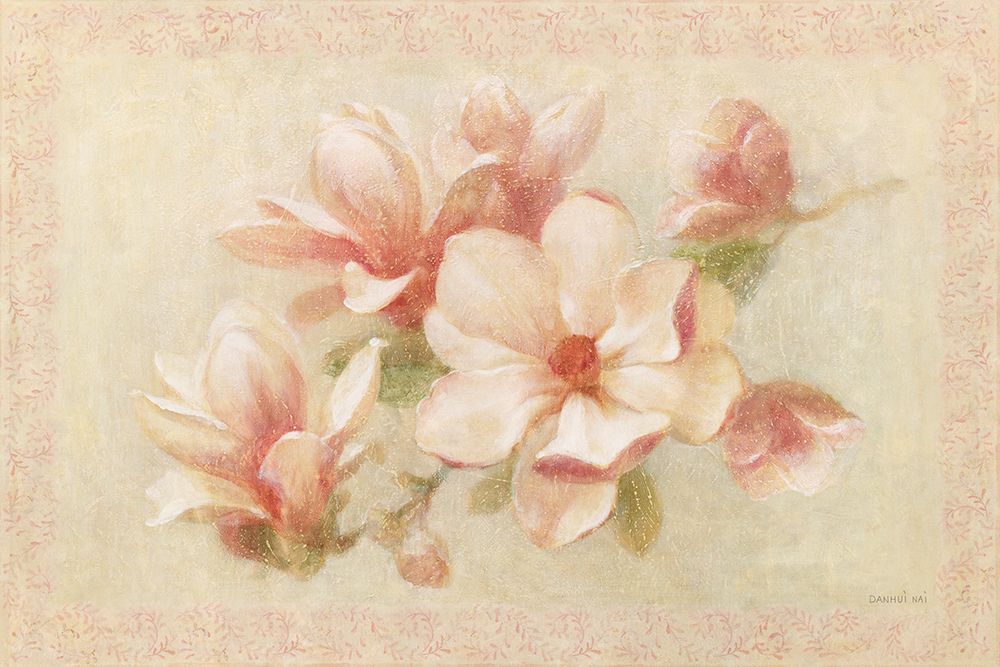 Pink Magnolia art print by Danhui Nai for $57.95 CAD