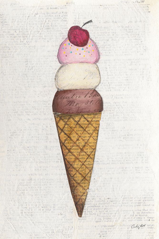 The Scoop I art print by Courtney Prahl for $57.95 CAD