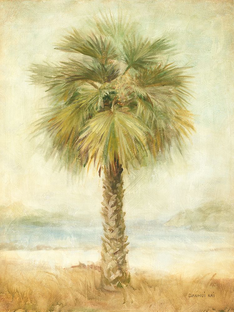Mirage Palm I art print by Danhui Nai for $57.95 CAD