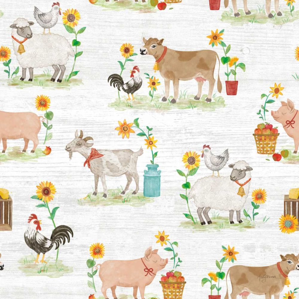 Farm Market Pattern VIIA art print by Mary Urban for $57.95 CAD