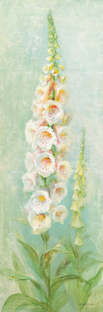 Pink Foxgloves art print by Danhui Nai for $57.95 CAD
