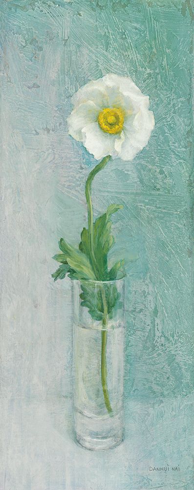 Poppy on Blue art print by Danhui Nai for $57.95 CAD