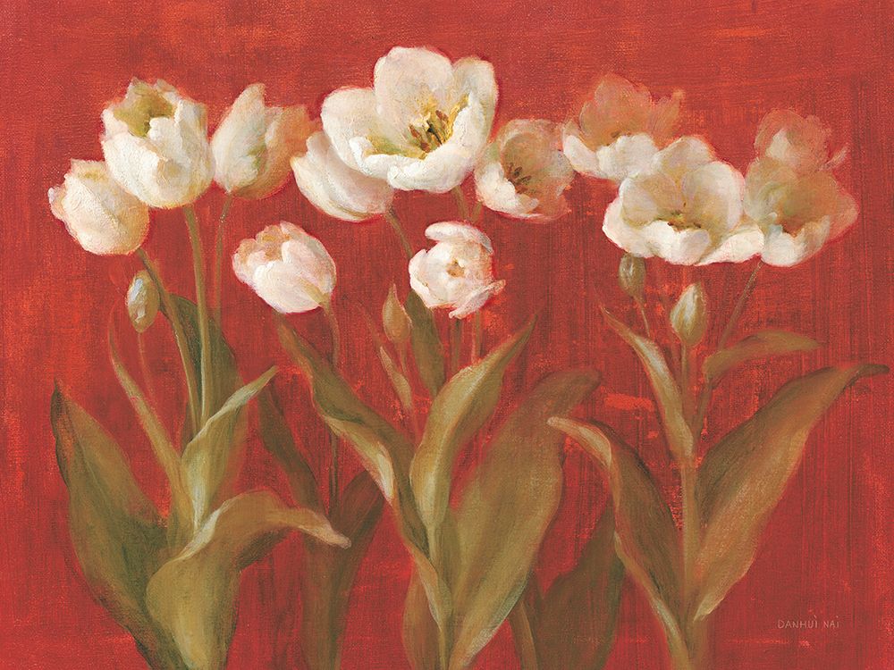 Tulip Garden art print by Danhui Nai for $57.95 CAD