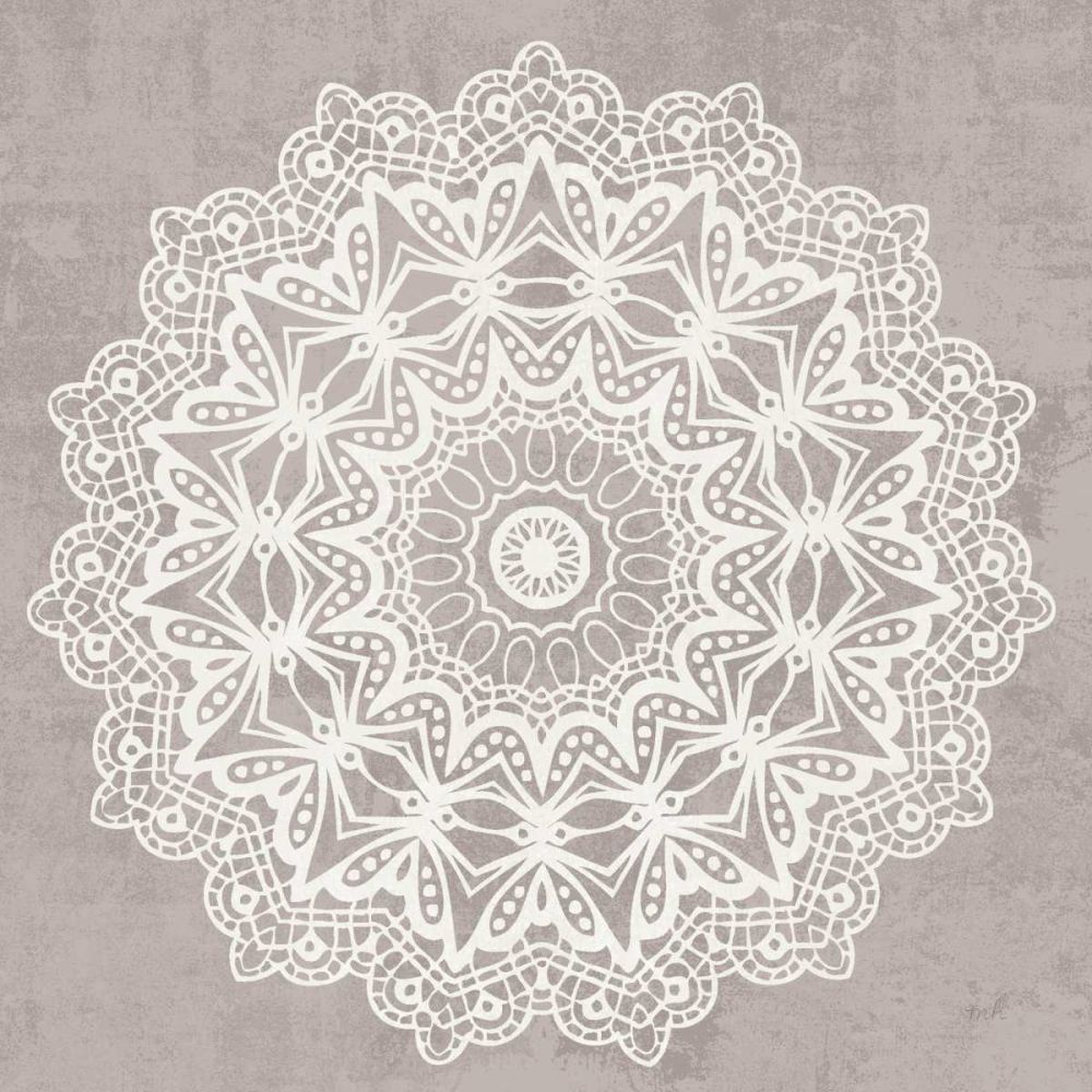 Contemporary Lace Neutral VI v2 Vintage art print by Moira Hershey for $57.95 CAD